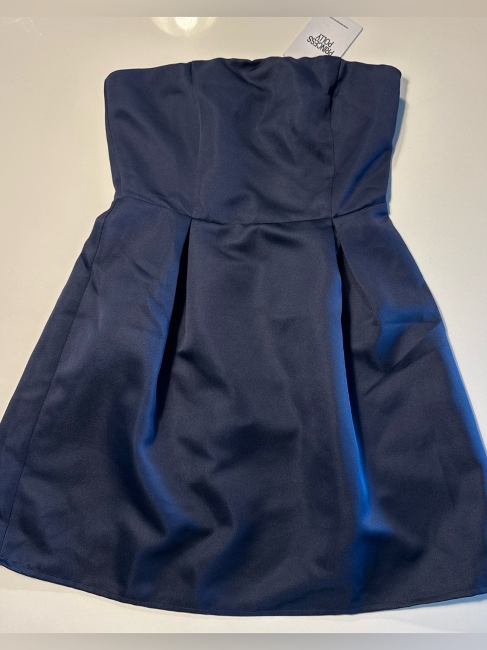 Princess Polly Midnight Blue Strapless Dress